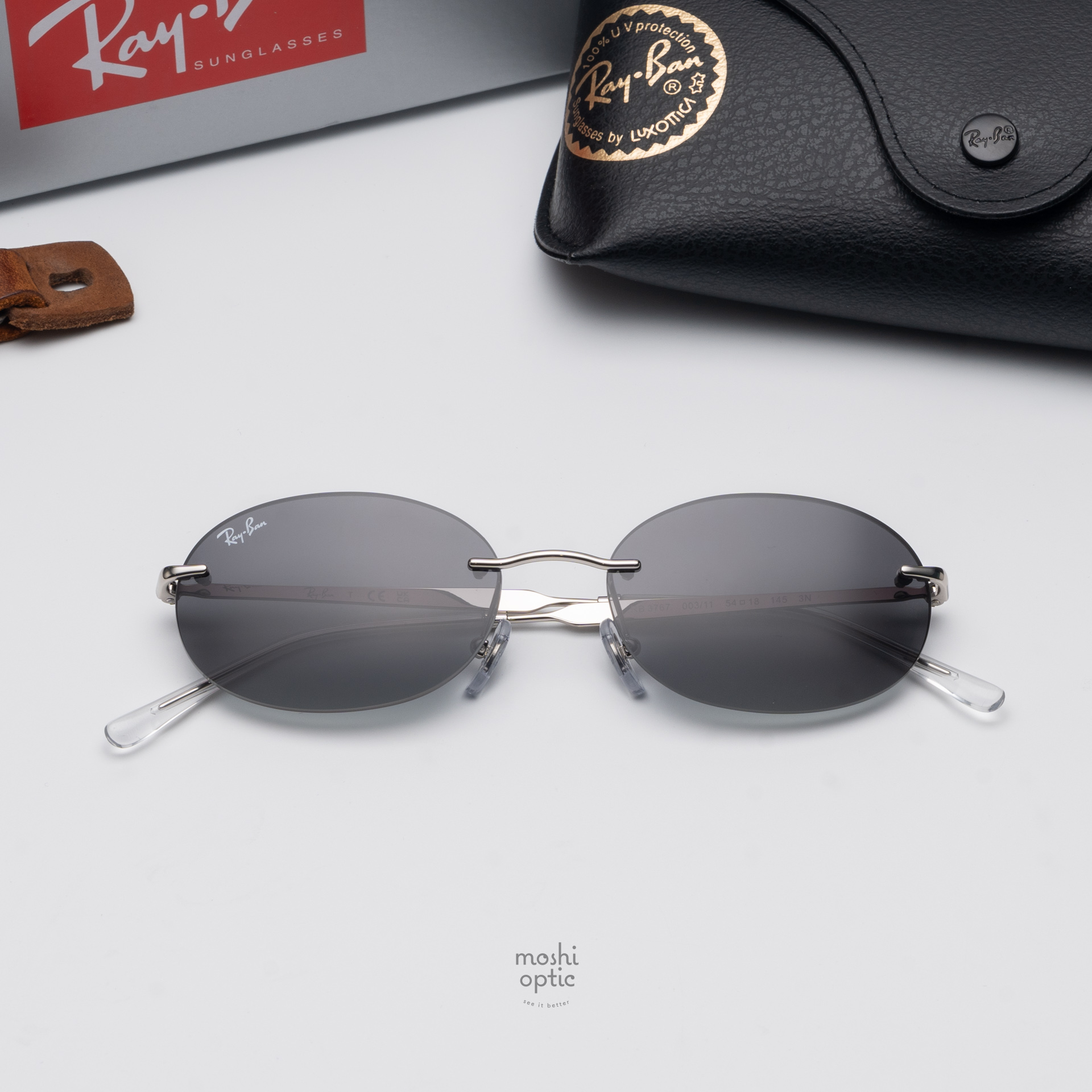 Ray-Ban RB3767 003/11 Silver Grey Gradient