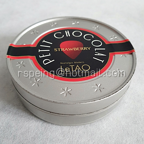 กล่องช็อกโกแลตทรงกลม LeTAO Petit Chocolat Strawberry