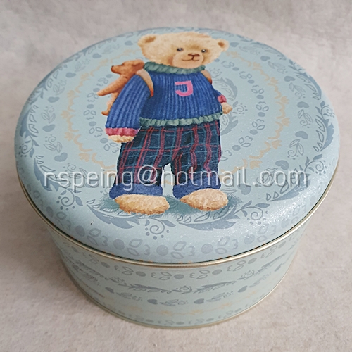กล่องขนมคุ้กกี้ Jenny Bakery Hong Kong ลาย SmartBear Haversack