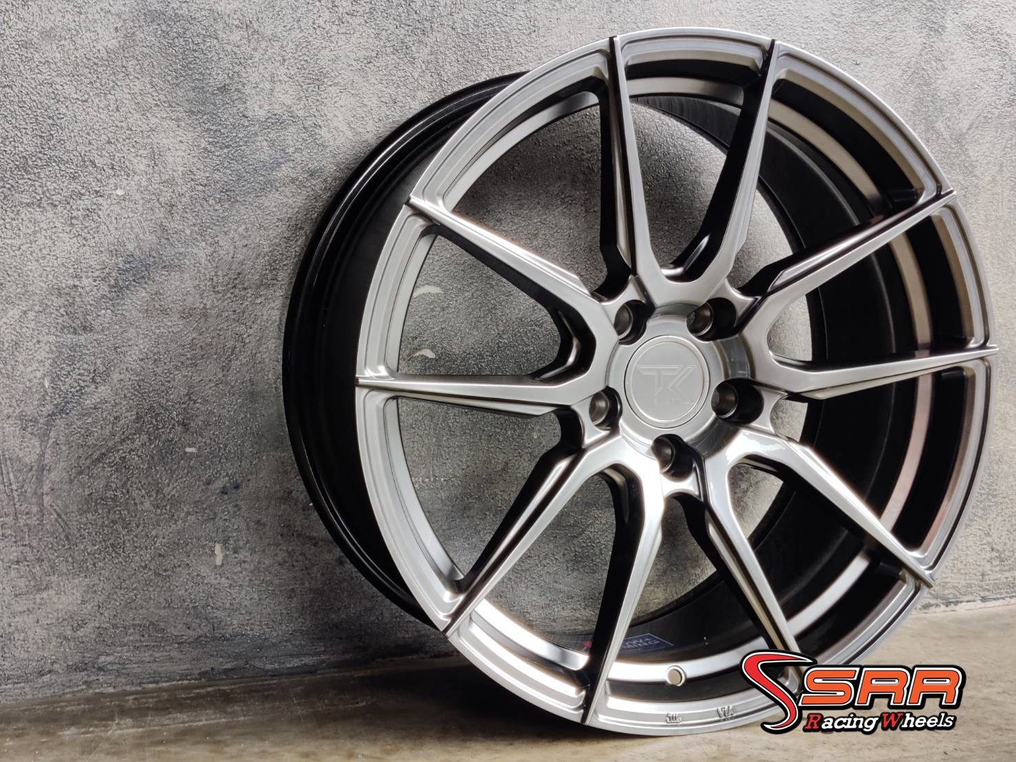 TK-SMART : TMF102 18X8.5 5X112-114.3 32 HYPER BLACK(ไฮเปอร์แบล็ค)
