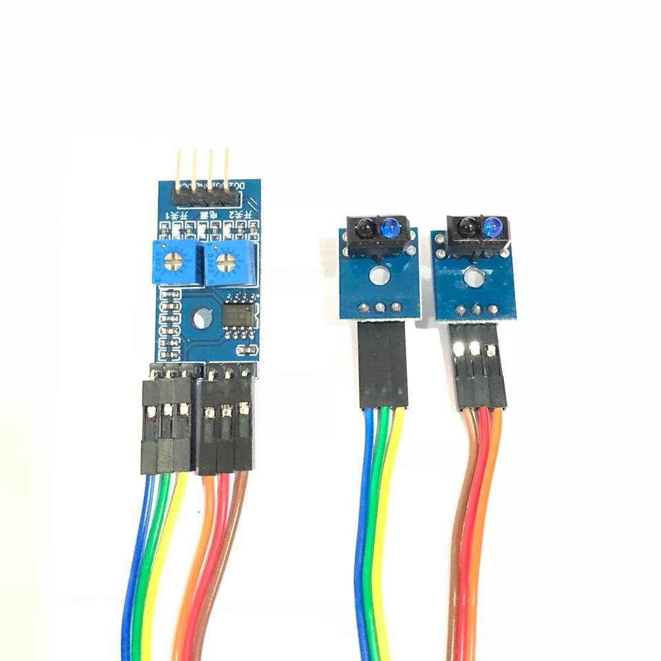 2 Way Tracking Sensor Module (โมดูลตรวจจับเส้น 2 ช่องแยกอิสระ)