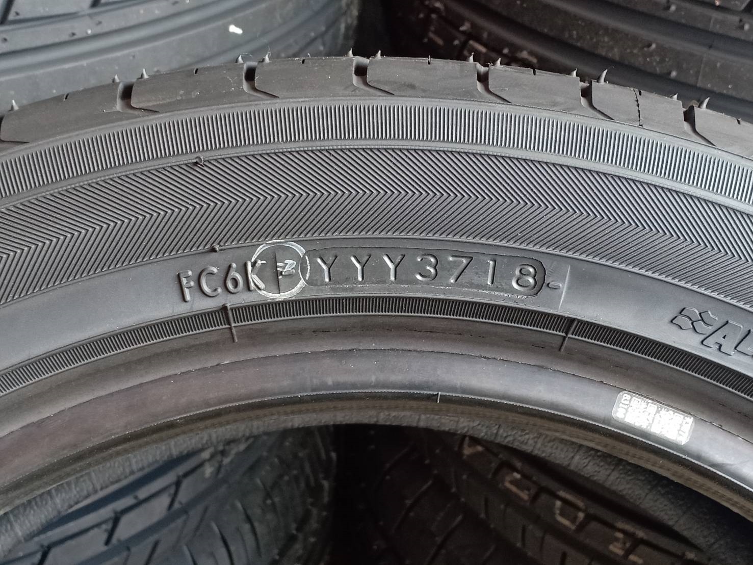 YOKOHAMA 195/50-15 เส้น 1500 ปกติ 3500 ยางปี18 ผลิตญี่ปุ่น