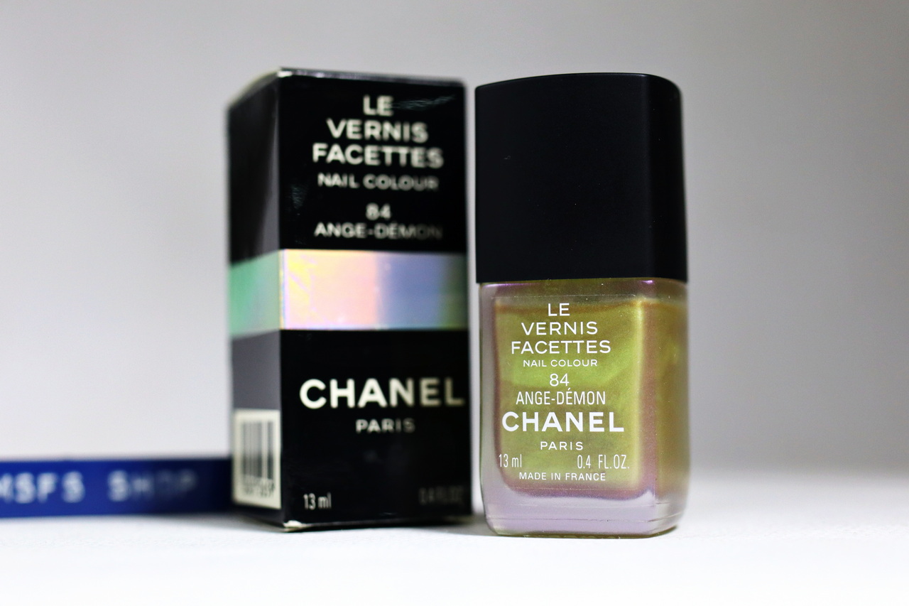 [Vintage] CHANEL Le Vernis Facettes Nail Colour No.84 Ange-Demon สีทาเล็บ เบอร์ 84 - เครื่องสำอาง Vintage