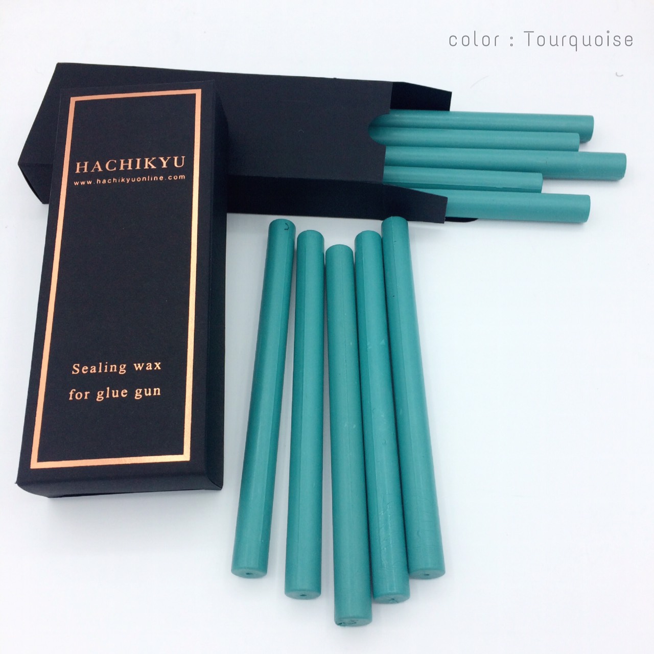 Turquoise gun wax (10 sticks) free 2 sticks