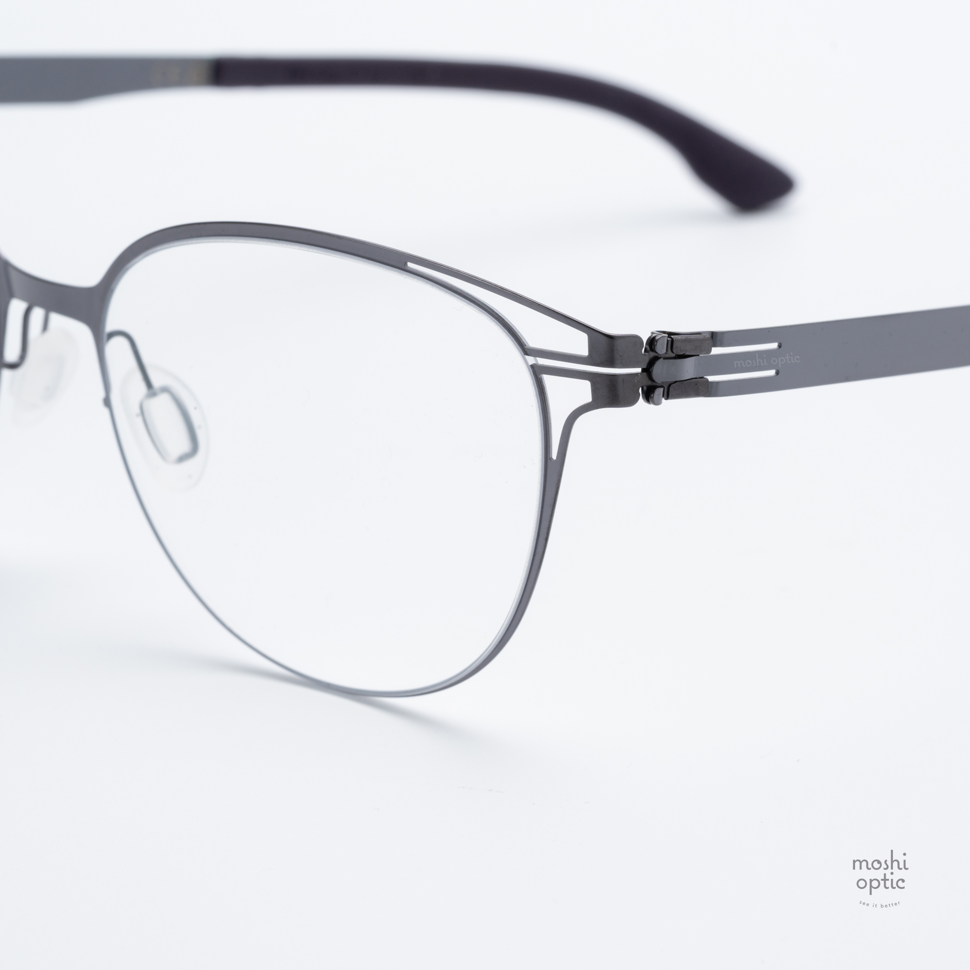 กรอบแว่น IC BERLIN Kiki Aubergine