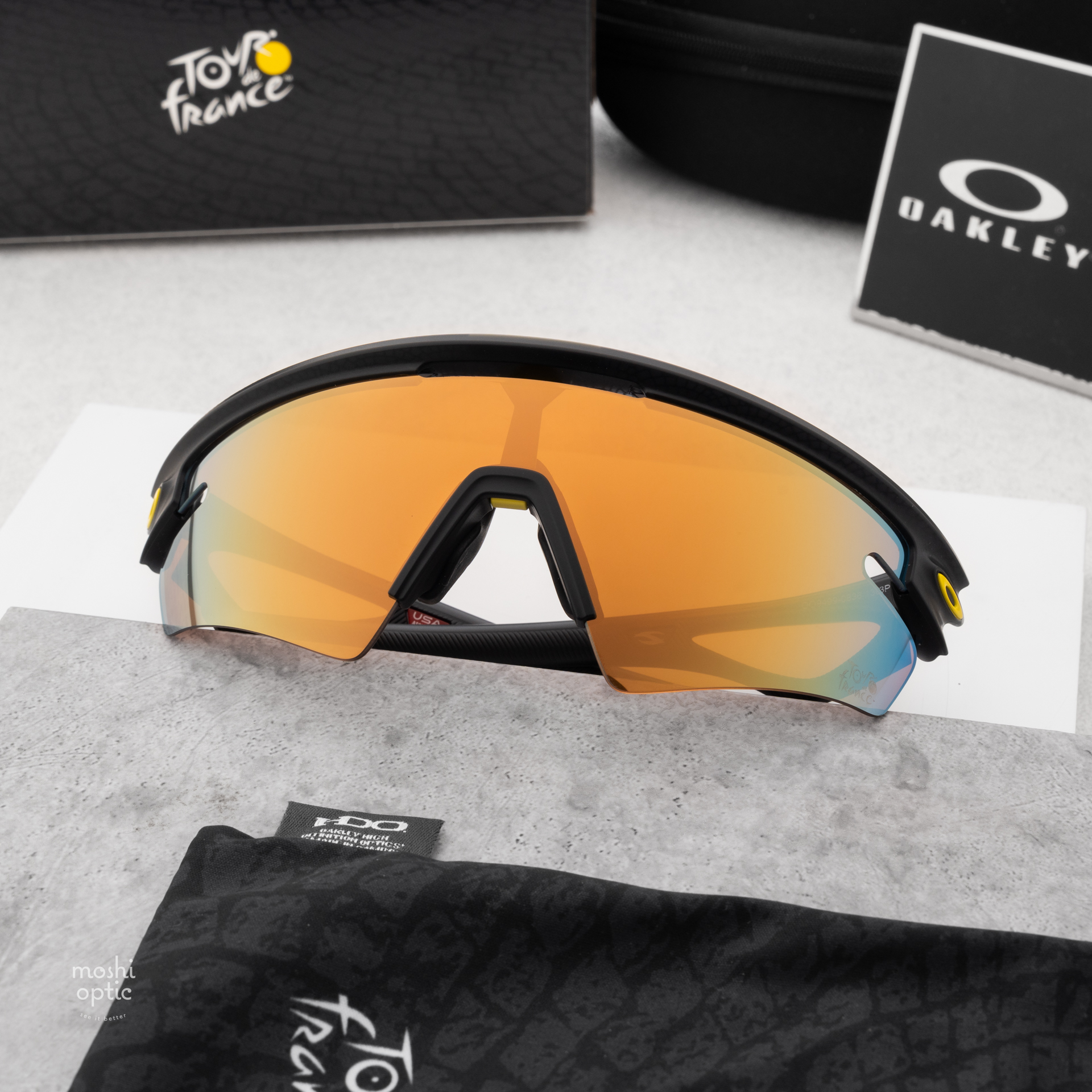 OAKLEY Sphaera Slash OO9499-08 Matte Black Ink (Tour De France 2025)