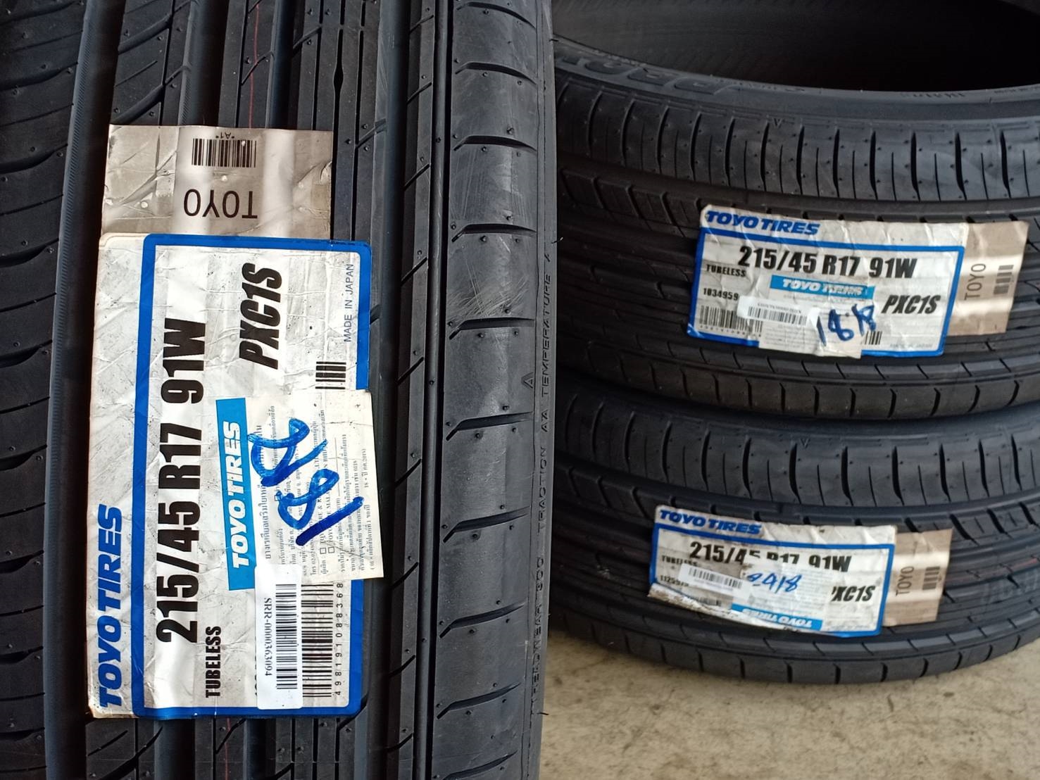 TOYO C1S 215/45-17 เส้น 2750 ปกติ 5000 ปี18