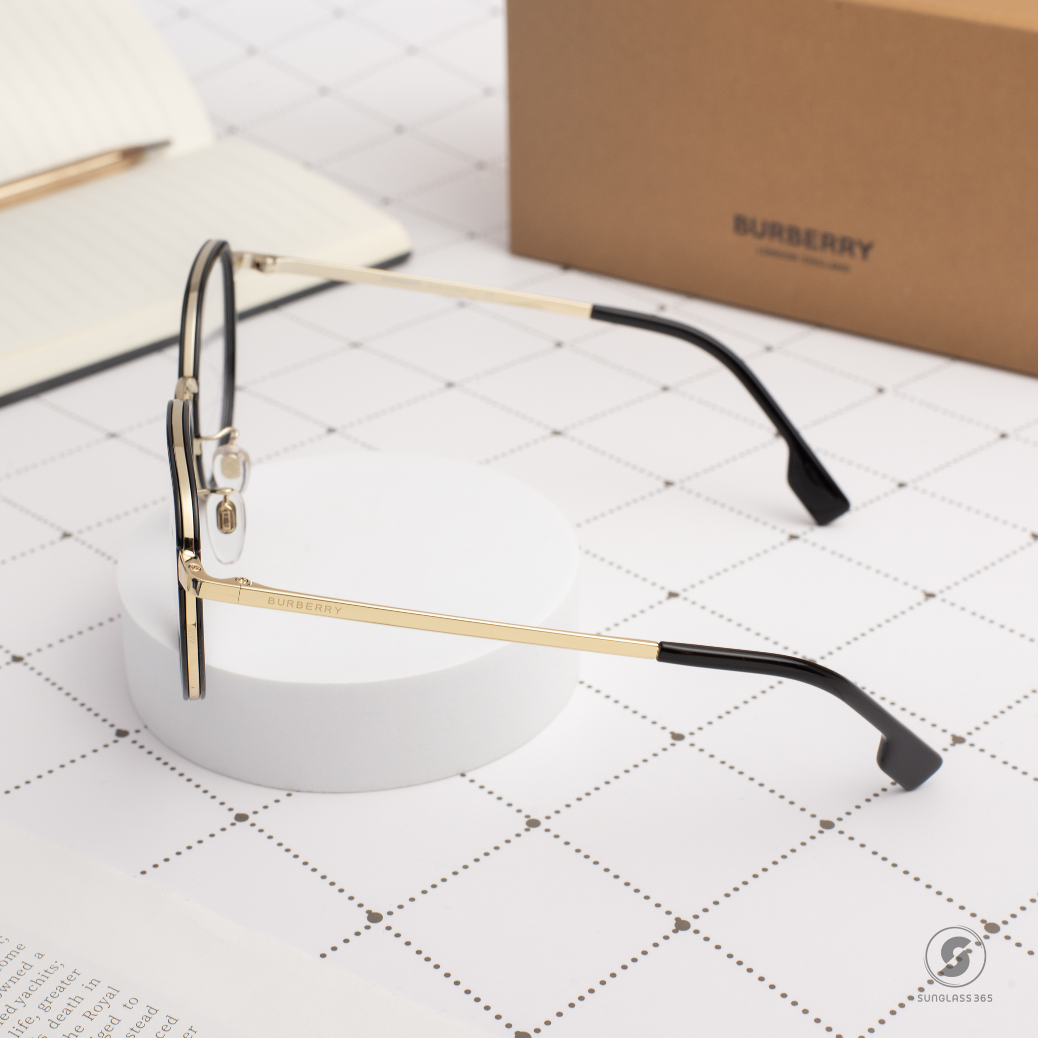 BURBERRY BE1359D 1109 Black