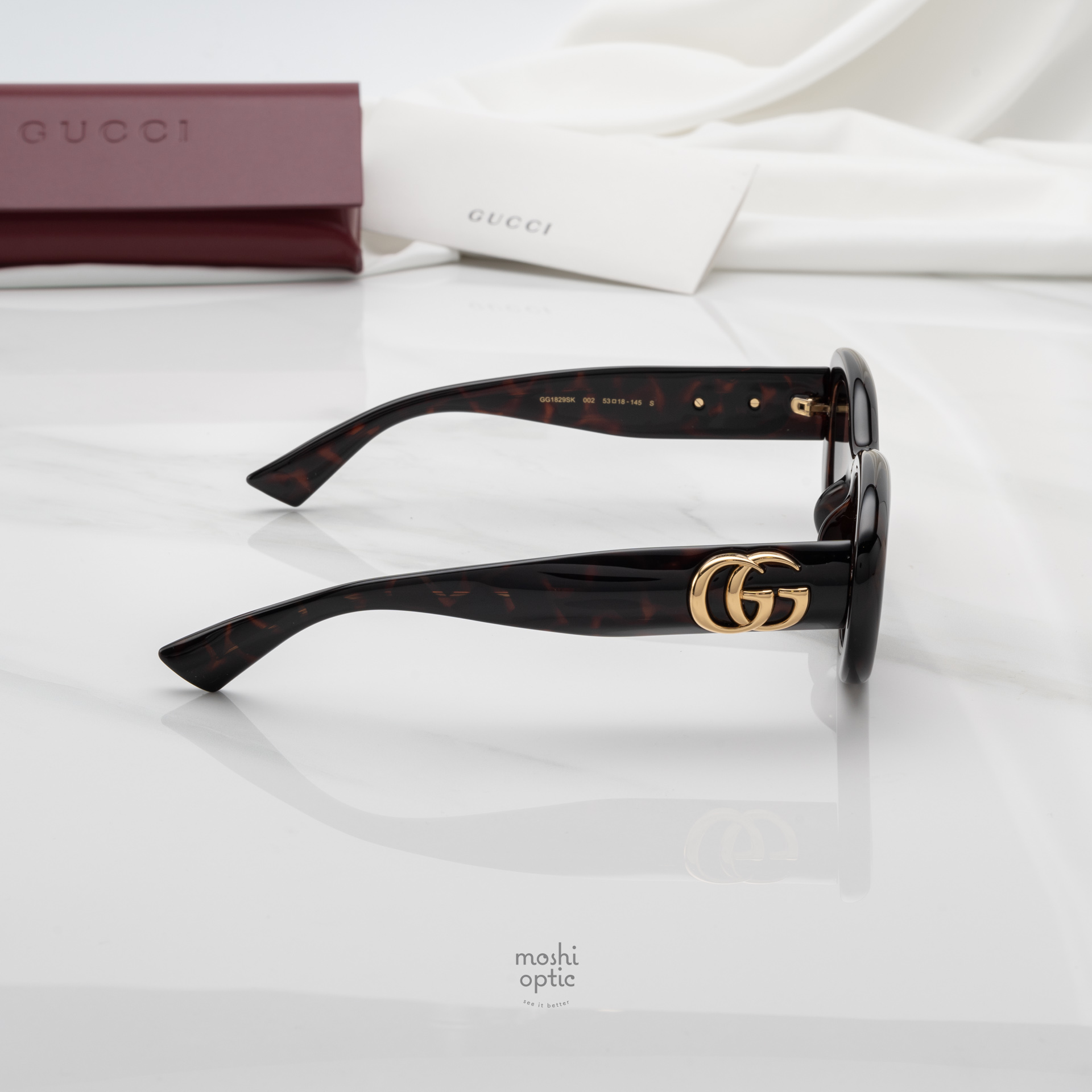 แว่นกันแดด Gucci GG1829SK 002
