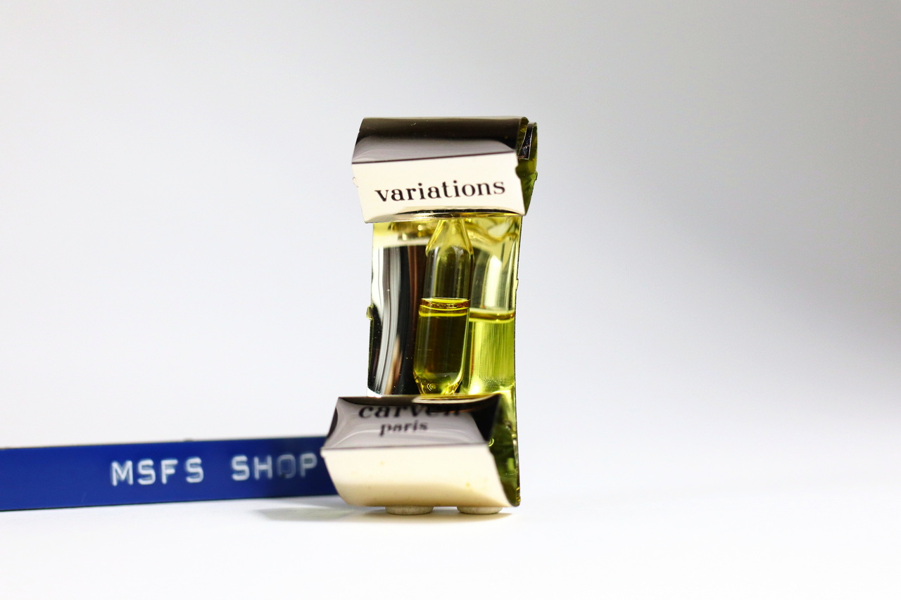 [Vintage] Carven Variations Parfum 1-2ml น้ำหอมหลอดแก้ว - น้ำหอม Vintage