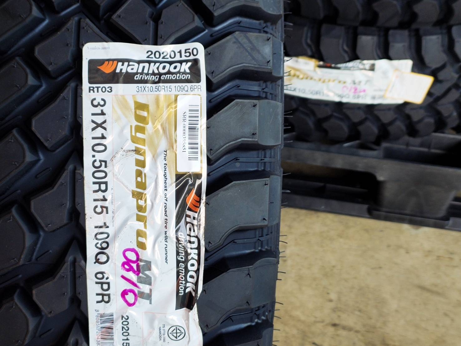HANKOOK DYNAPRO MT RT03 31X10.5R15 109Q 6PR INDONESIA