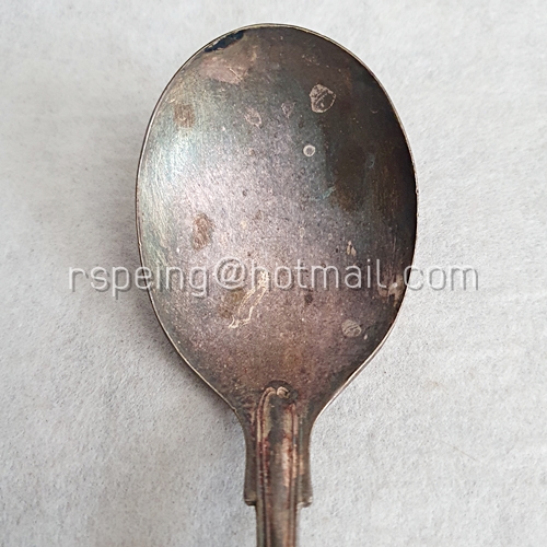 ช้อนซุปเงินวินเทจของกองทัพเรือสหรัฐฯ USN (US.Navy) Soup Spoons 4 คัน