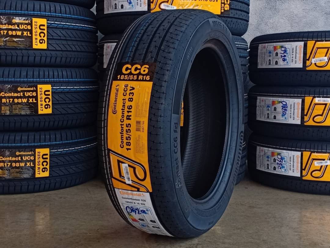 ยางใหม่ CONTINENTAL CONTACT CC6 185/55R16