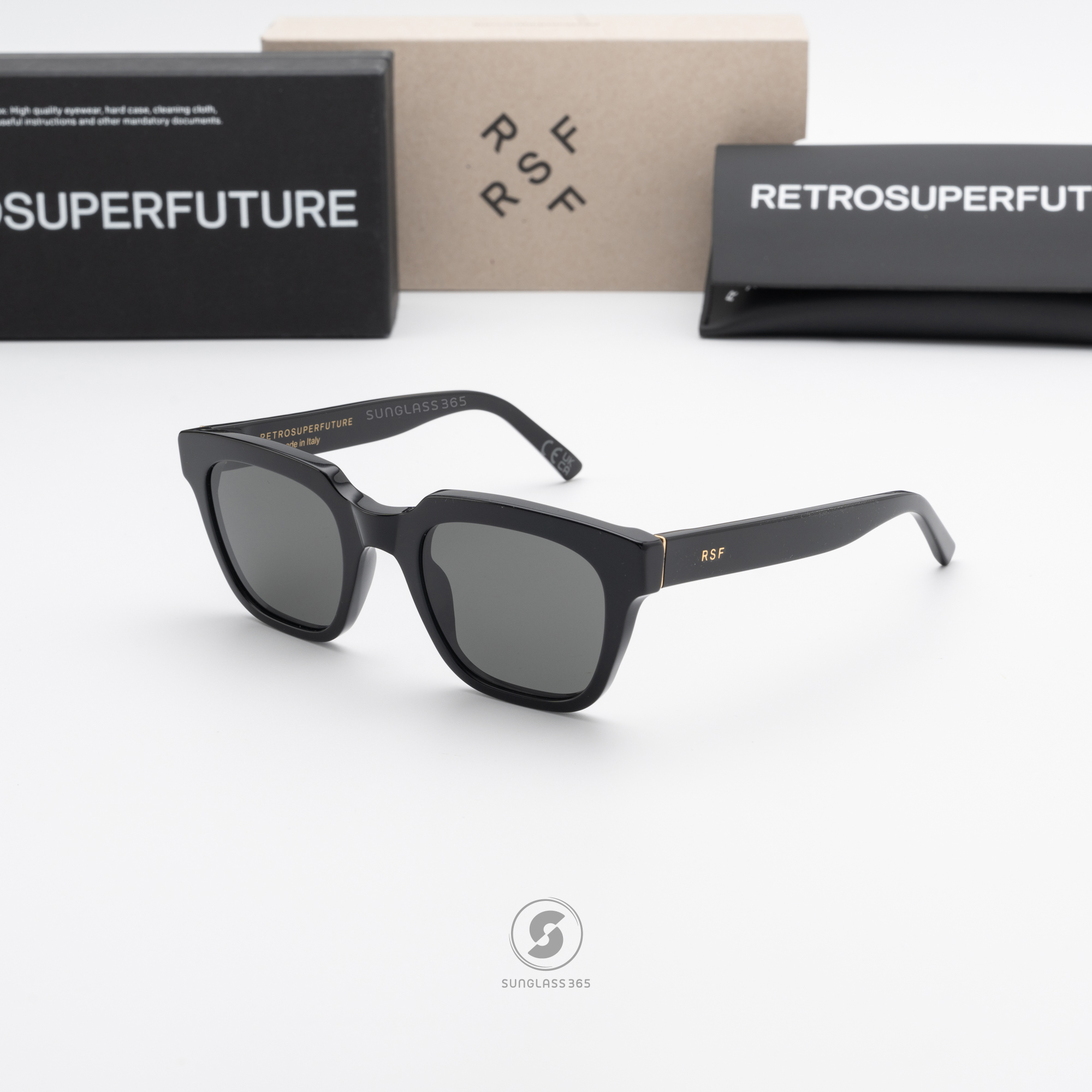 แว่นกันแดด SUPER SP QQU GIUSTO Black