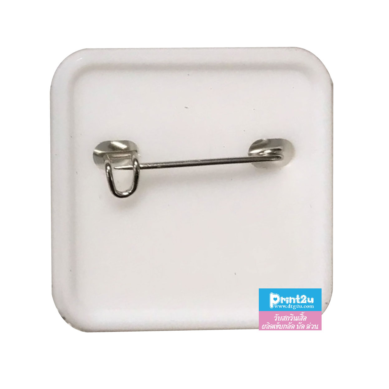 เข็มกลัดสี่เหลี่ยมจัตุรัส รับทําเข็มกลัดสี่เหลี่ยม