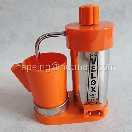 หม้อต้มกาแฟไฟฟ้า ยุค 60 Velox Autobar 60's Vintage Italian Velox Autobar 12V Coffee Maker Machine