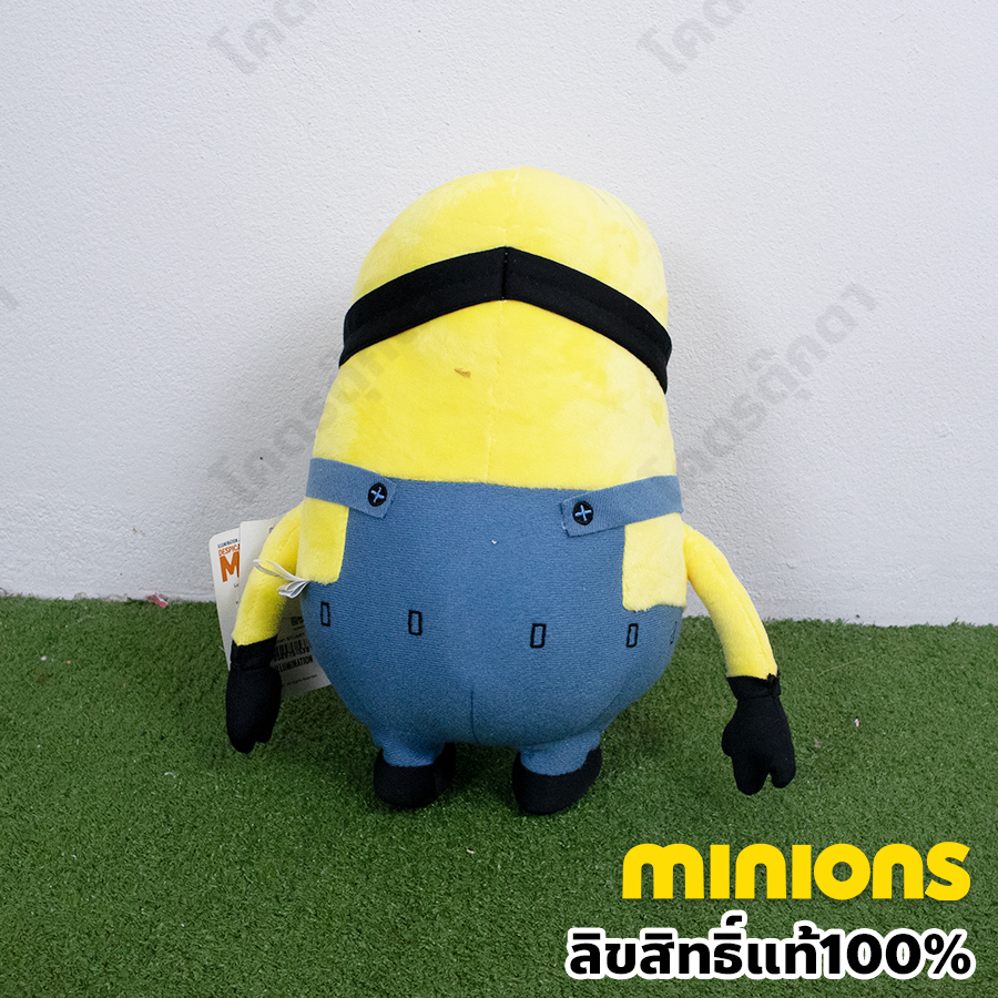 ตุ๊กตา มินเนี่ยน Size13 นิ้ว (สจ็วต) (รุ่นใหม่อ้วนกว่าเดิม) ตุ๊กตาฟิกเกอร์ minion ลิขสิทธิ์แท้ 100%
