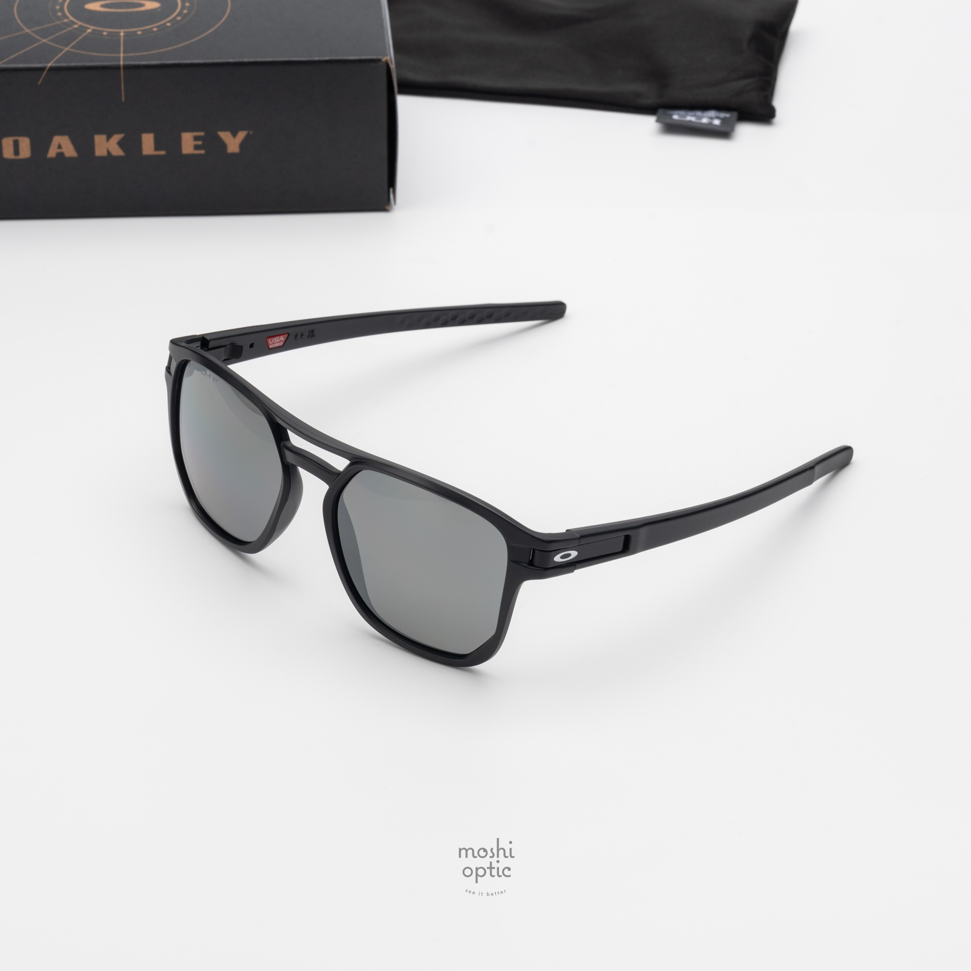OAKLEY Latch Beta OO9436-05 Matte Black Prizm Black Polarized