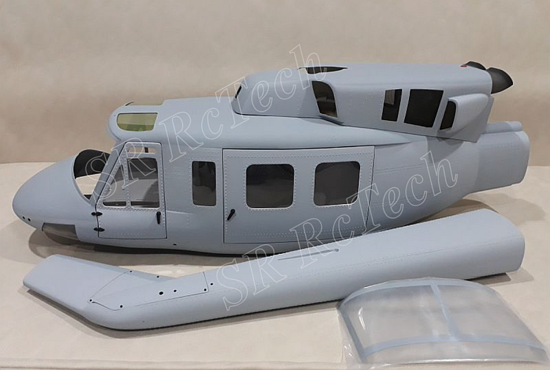 Super Scale 800-UH1N Gray Navy Marine ARF
