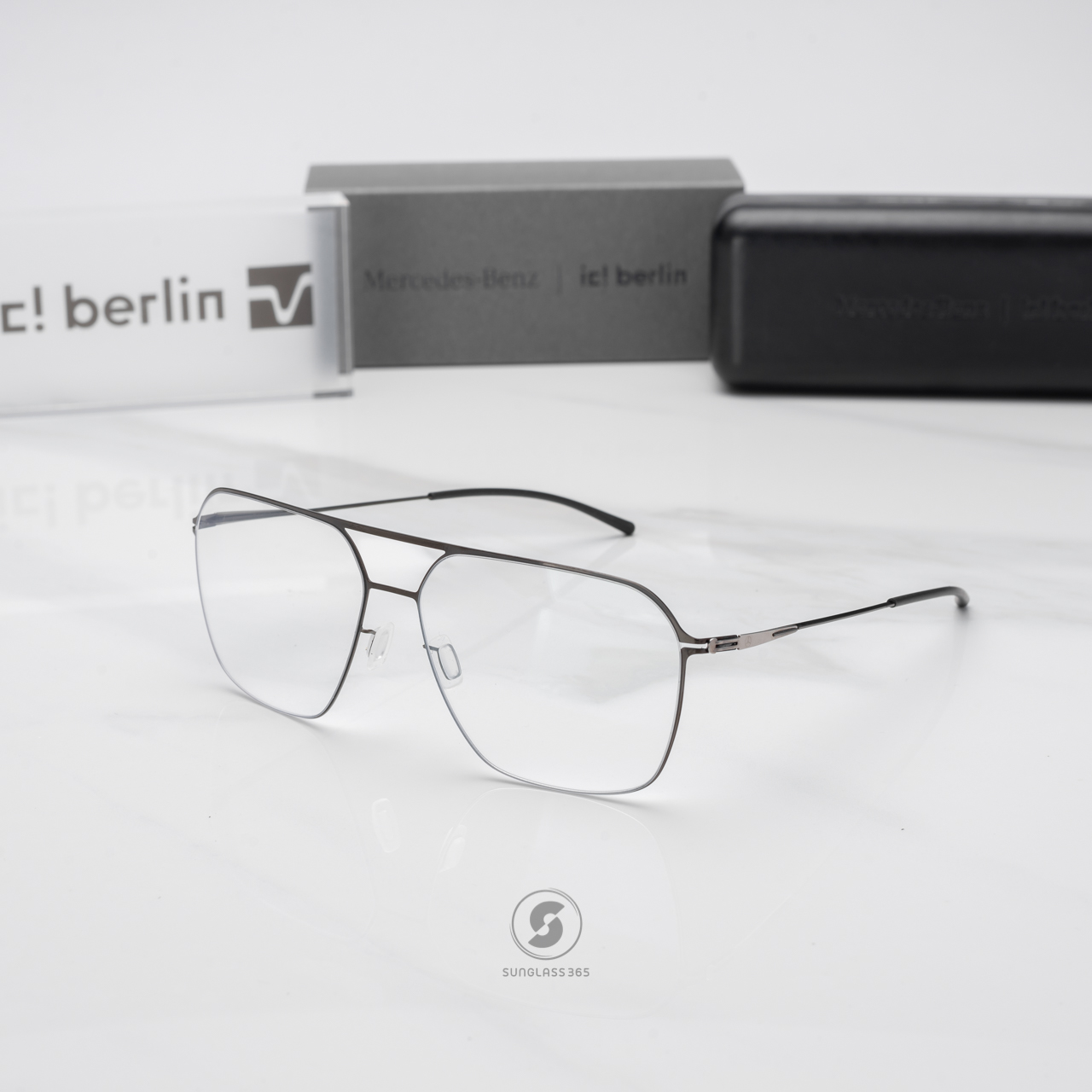 กรอบแว่น IC BERLIN MB11 Gunmetal