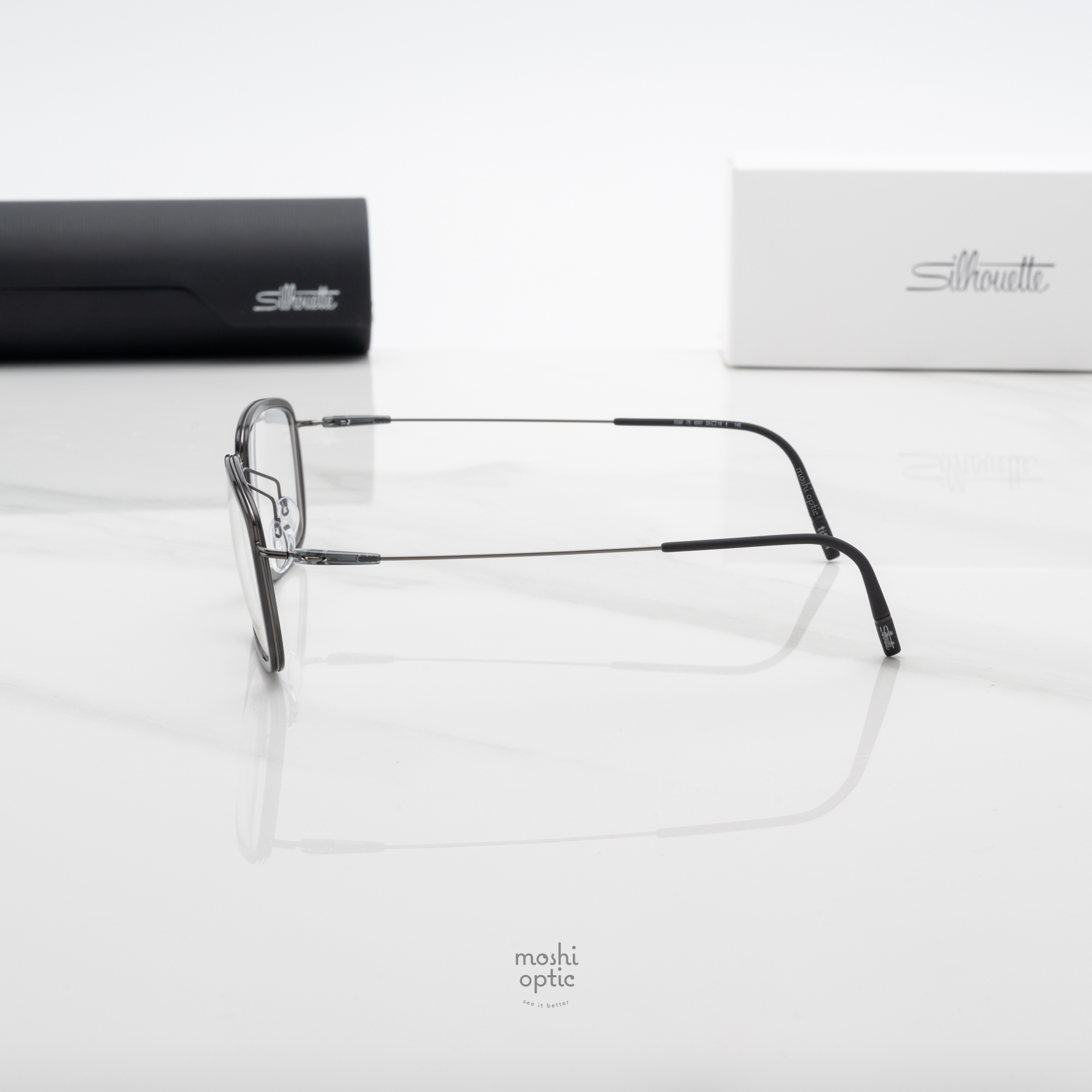 กรอบแว่น Silhouette Dynamics Colorwave Contour 5580 6561