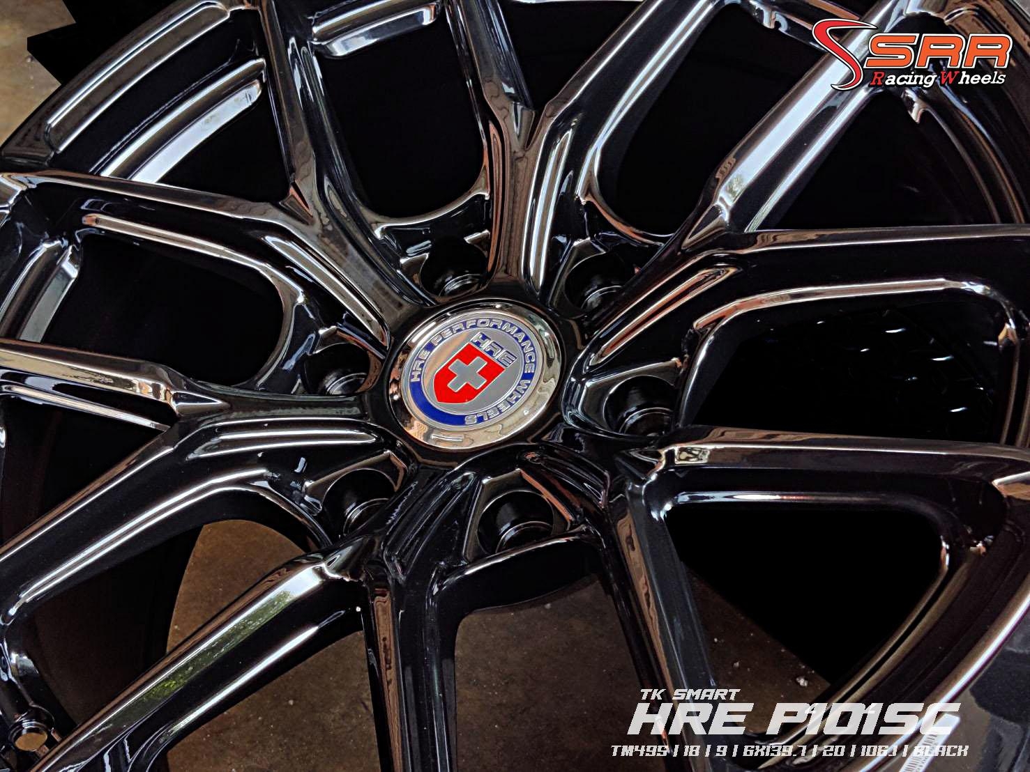 TK SMART : TM495 18X9 6X139.7 20 106.1 BLACK (ดำเงา)