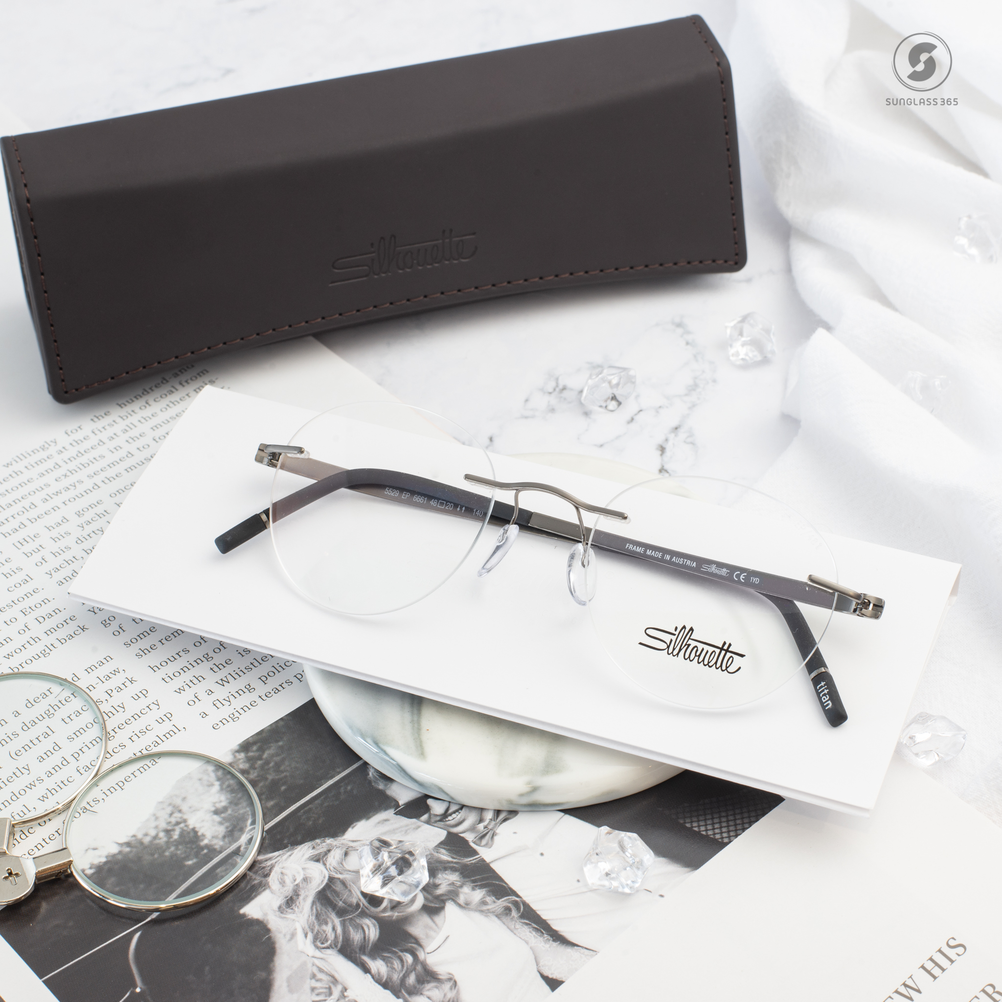 กรอบแว่น Silhouette Momentum 5529/EP-6661
