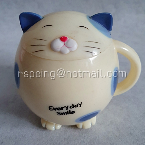 ถ้วย mug เมลามีนรูปแมว