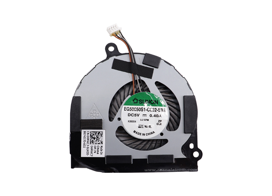 พัดลม CPU Dell Latitude E7450 Original CPU Fan Dell Latitude E7450 ตรงรุ่น ราคา พิเศษ