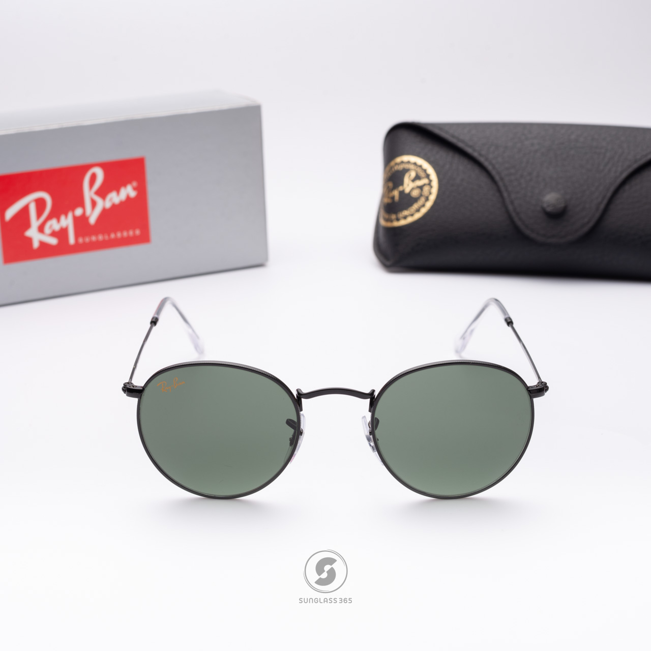 Ray-Ban Round RB3447 919931 Black G-15