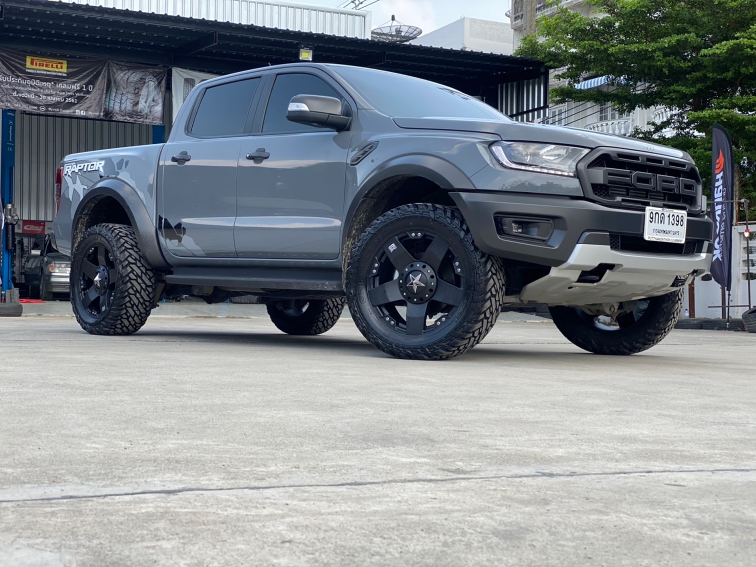 ล้อแท้ CAPTAINAMERICA ขอบ20 ใส่ RAPTOR