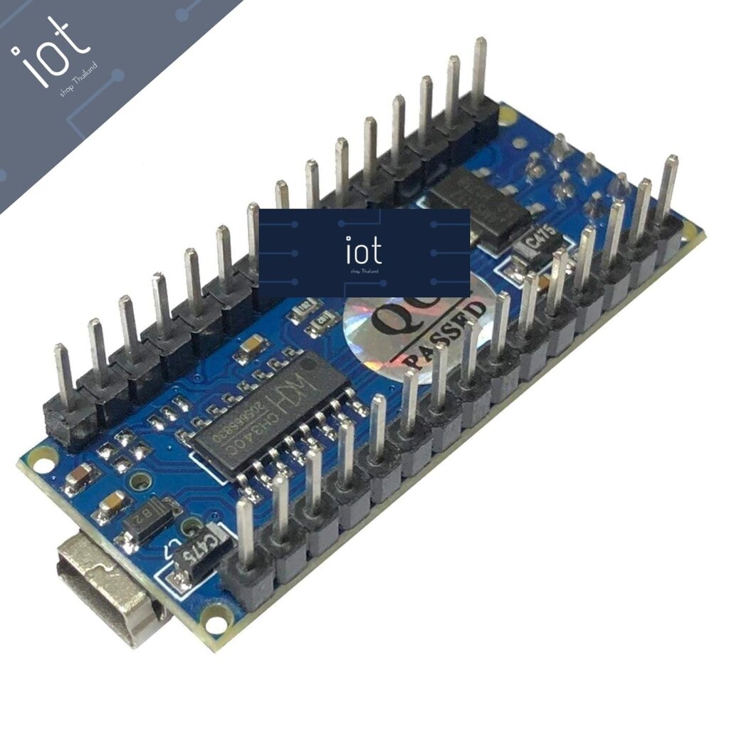 บอร์ด Nano 3.0 Mini USB ชิฟ CH340G พร้อมสาย USB