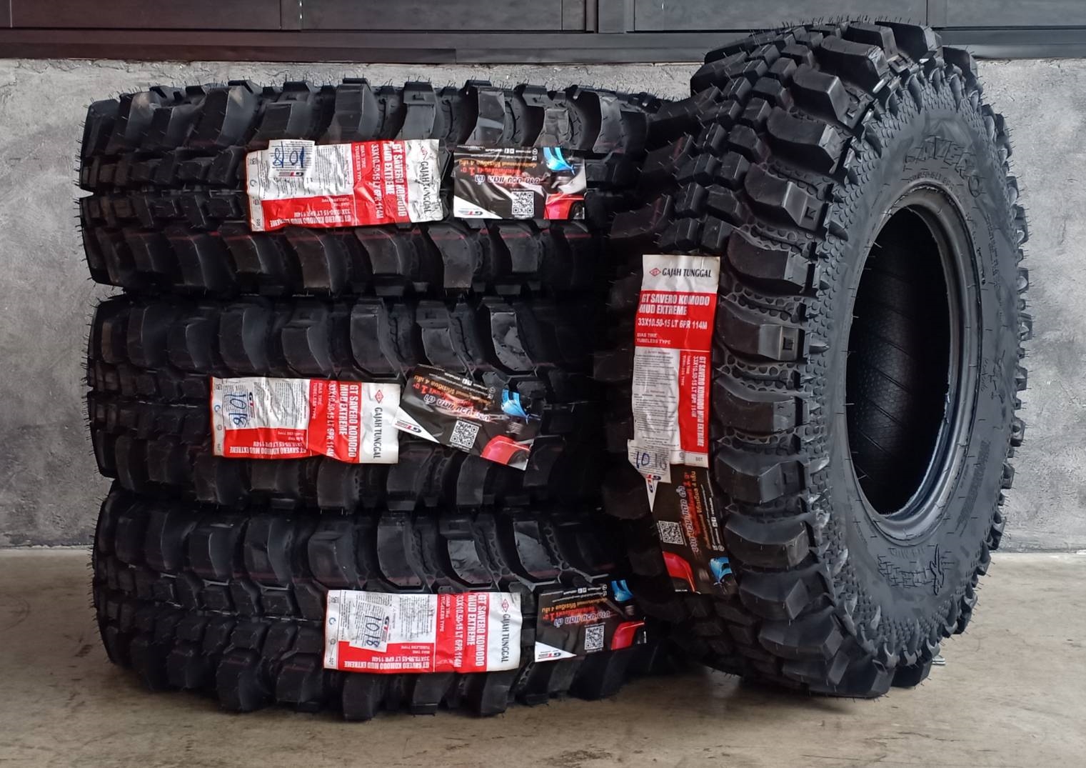 GT RADIAL SAVERO KOMODO 4X4MUD EXTREME 33X10.5R15 ราคาพิเศษ