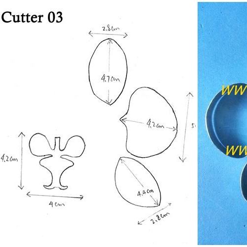 Aluminum mold cutter (cutter 03)
