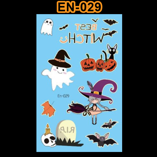 Tattoo Halloween สติ๊กทู แทททูฮาโลวีน #A