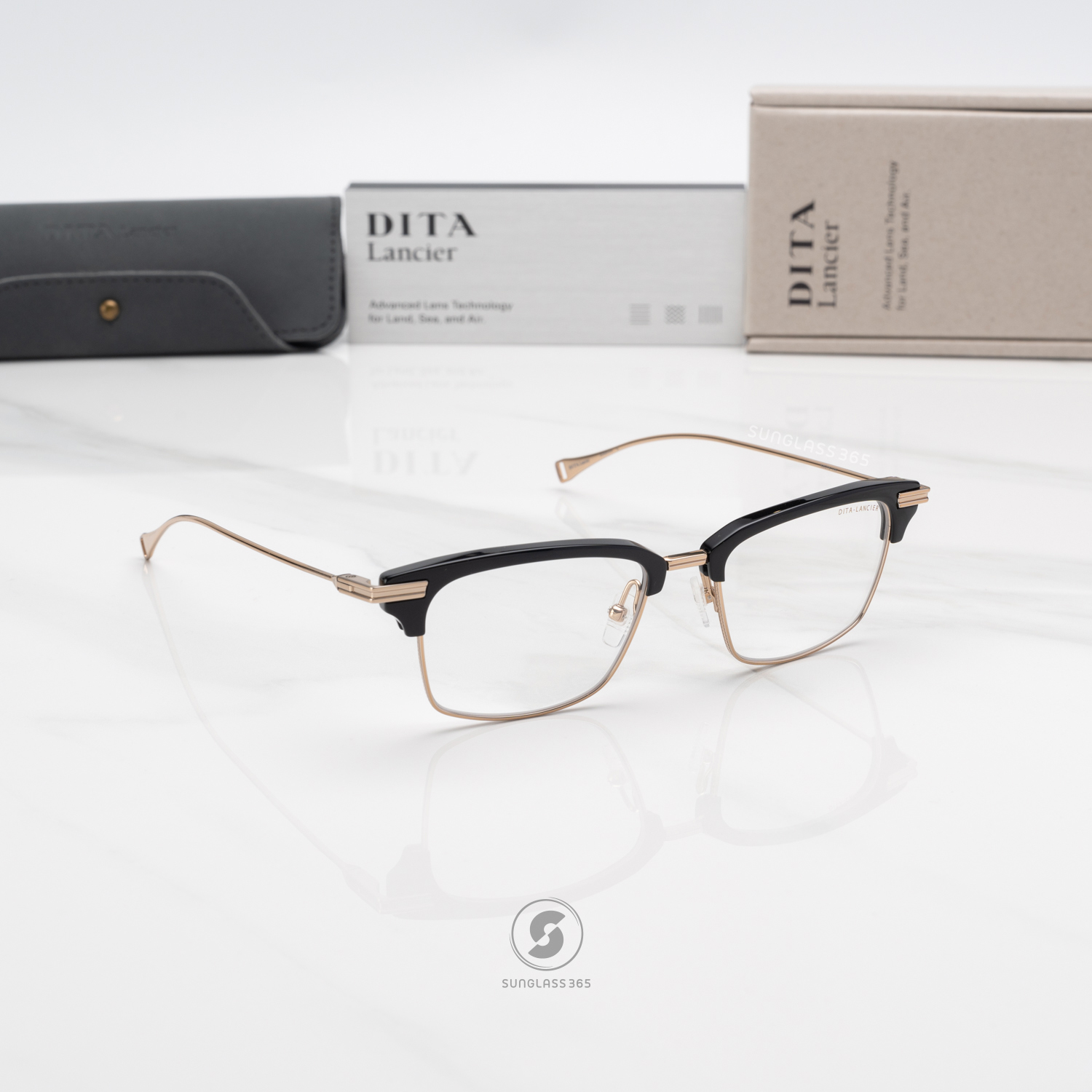 แว่นสายตา DITA LANCIER DLX439 A 01 with Blue Control Lens
