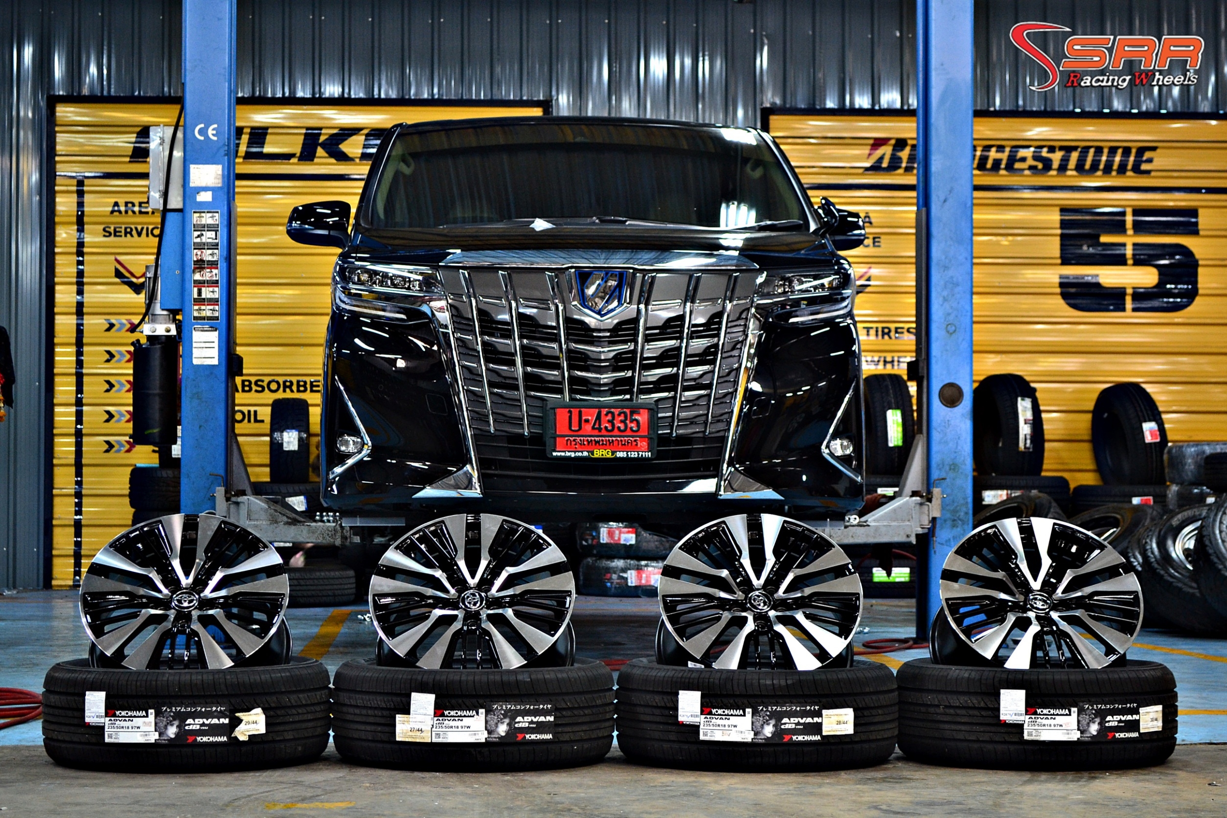 ล้อใหม่ แกะกล่อง สำหรับ VELLFIRE