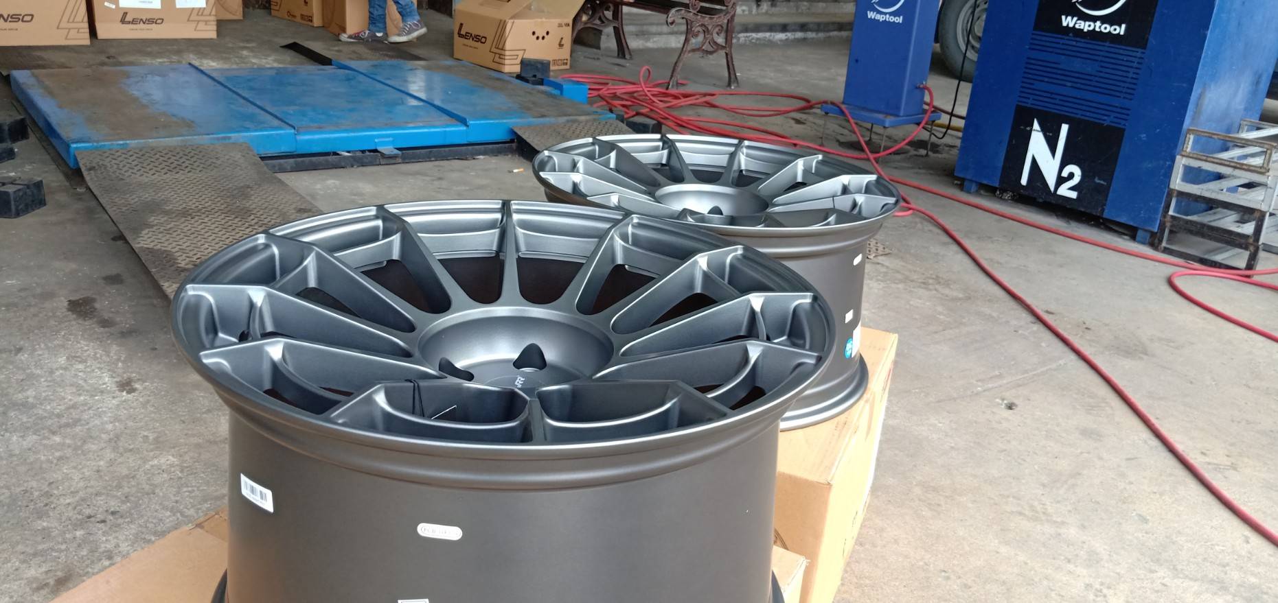 ล้อ ENKEI NT03RR ใส่กะบะ ขอบ18