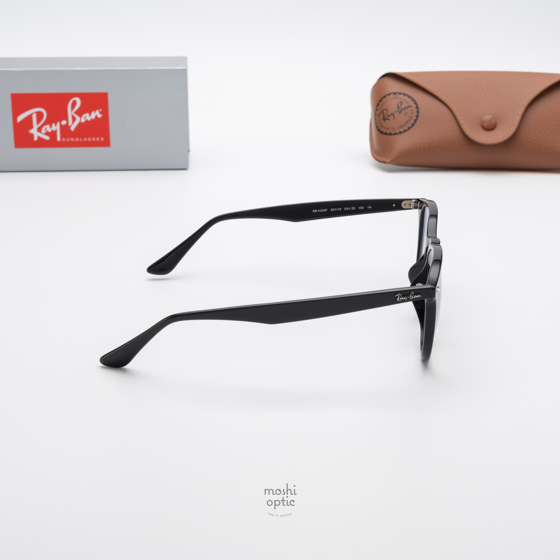 Ray Ban Round RB4259F 601/19 Black Blue Gradient