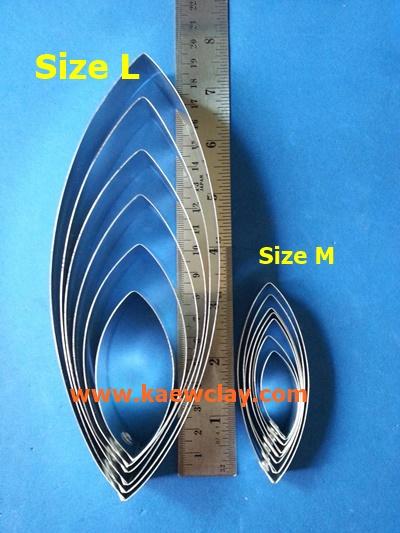 พิมพ์อลูมิเนียมใบไม้(Aluminum mold cutter Leaves )