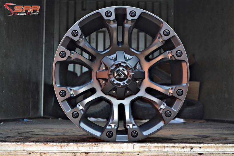 ล้อแท้ FUEL VAPOR 20พร้อมยาง BF KO2 275/55-20 ชุด 79900 ปกติ 120000 บาท