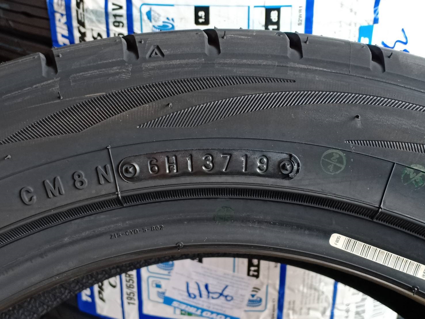 TOYO PROXES TR1 195/55R15 85V (ปี19)