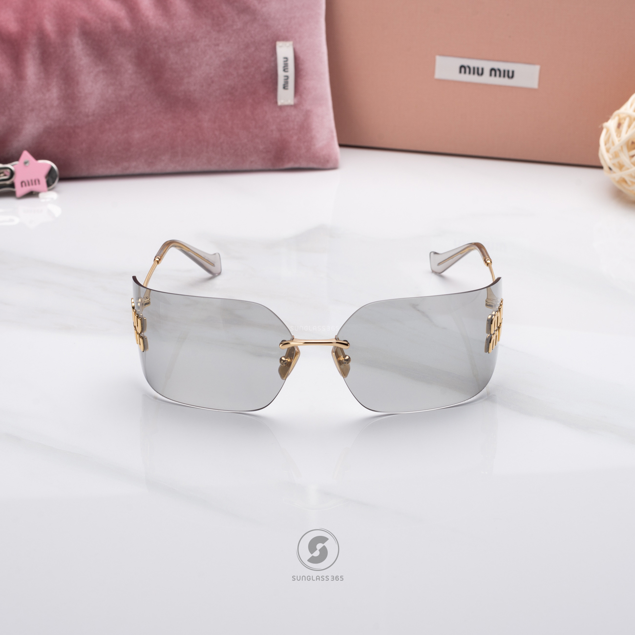 แว่นกันแดด Miu Miu MU54YS 5AK30B