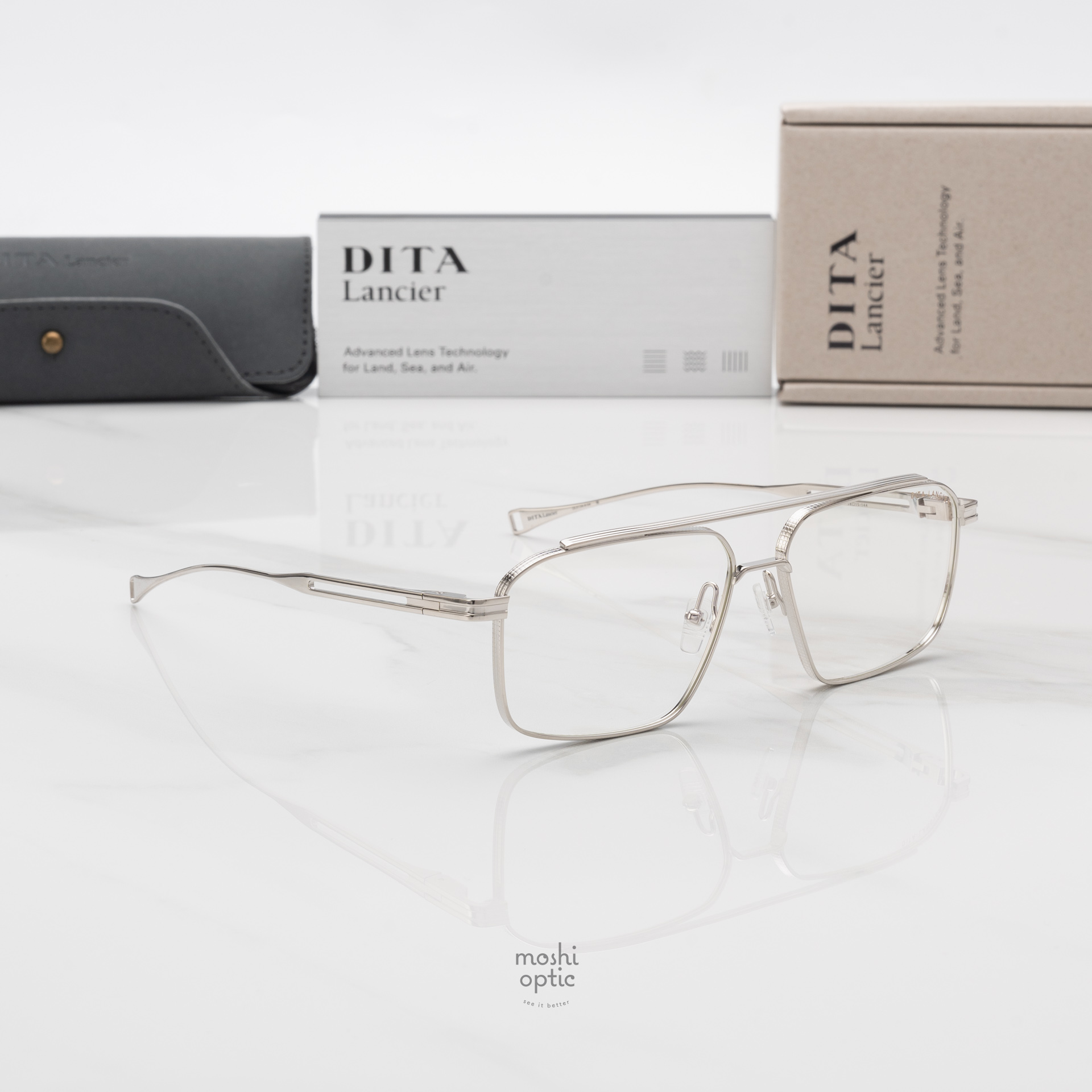 แว่นสายตา DITA LANCIER DLX134 A 04 with Blue Control Lens