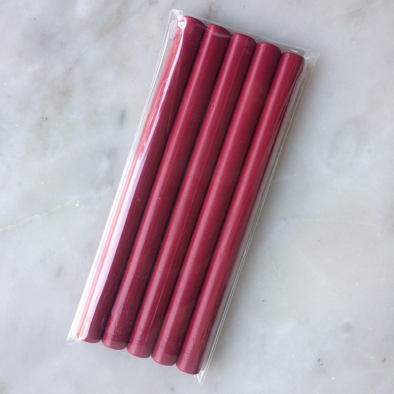 Rose red gun wax seal (5 sticks)