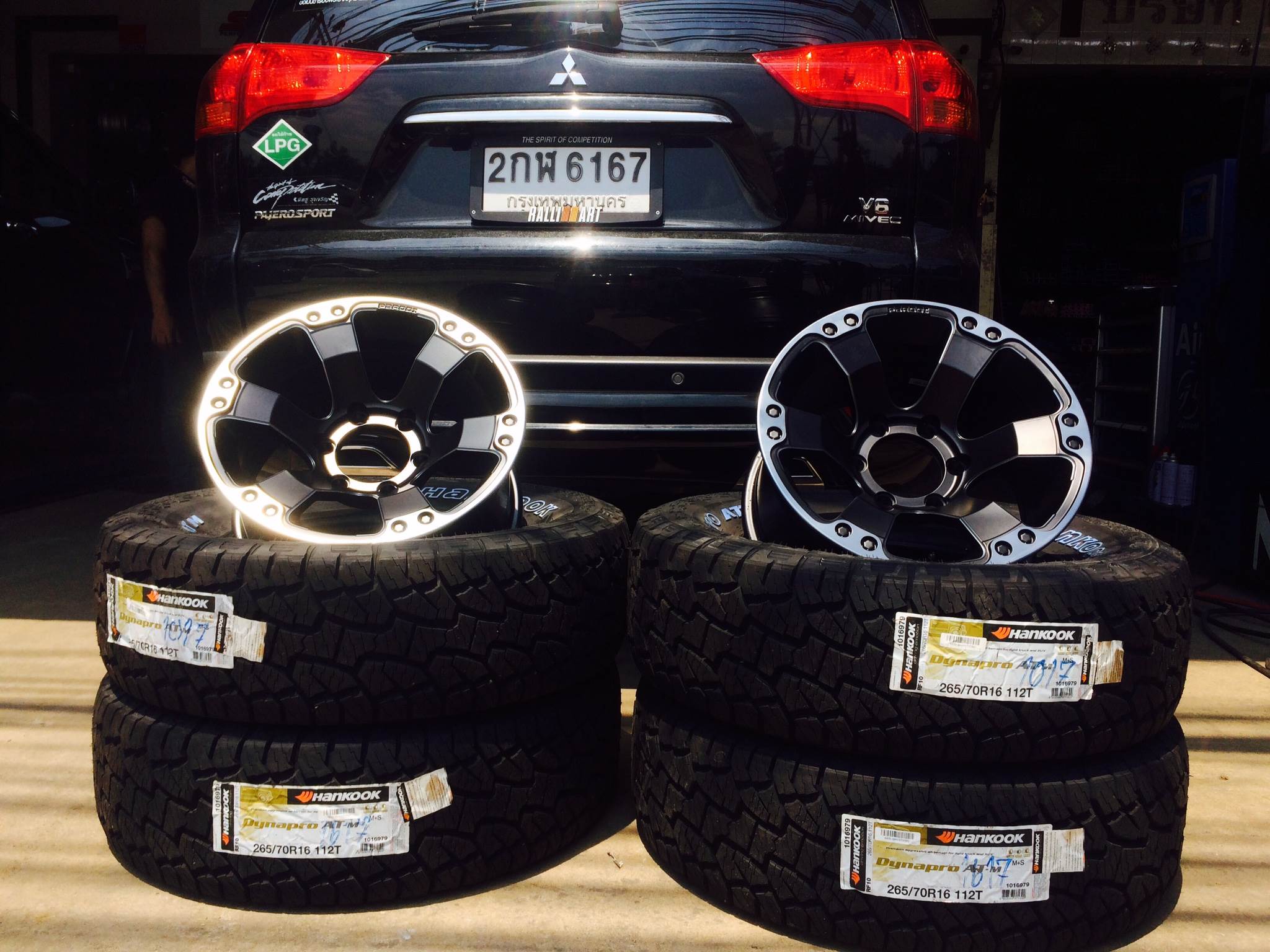 MITSUBISHI PAJERO ล้อ OFFROAD ROAR ขอบ16