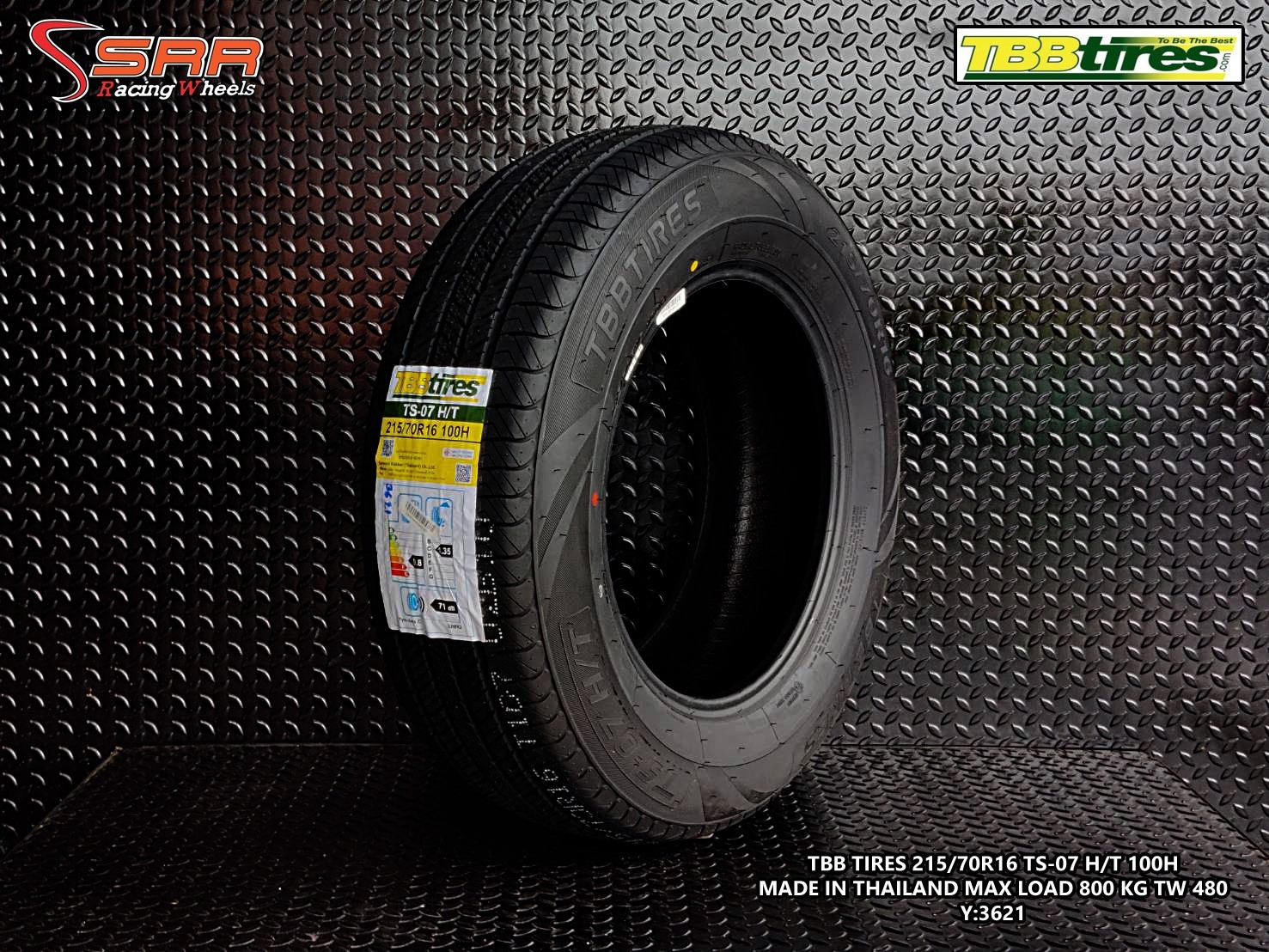 TBB TIRES TS-07 H/T 215/70R16 ปี2021 ราคาถูก