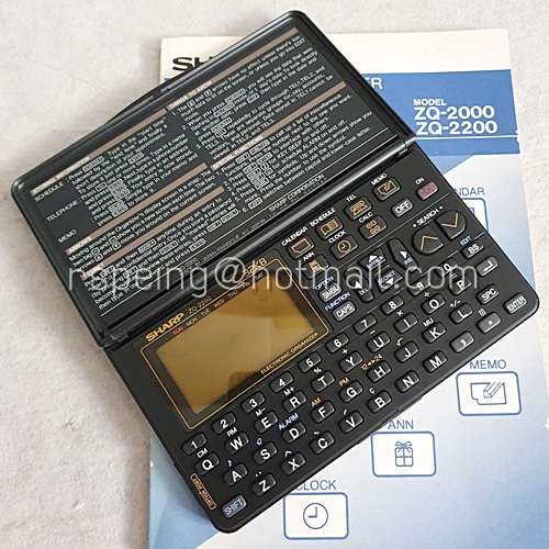 Sharp ZQ-2020 32 KB Electronic Organizer