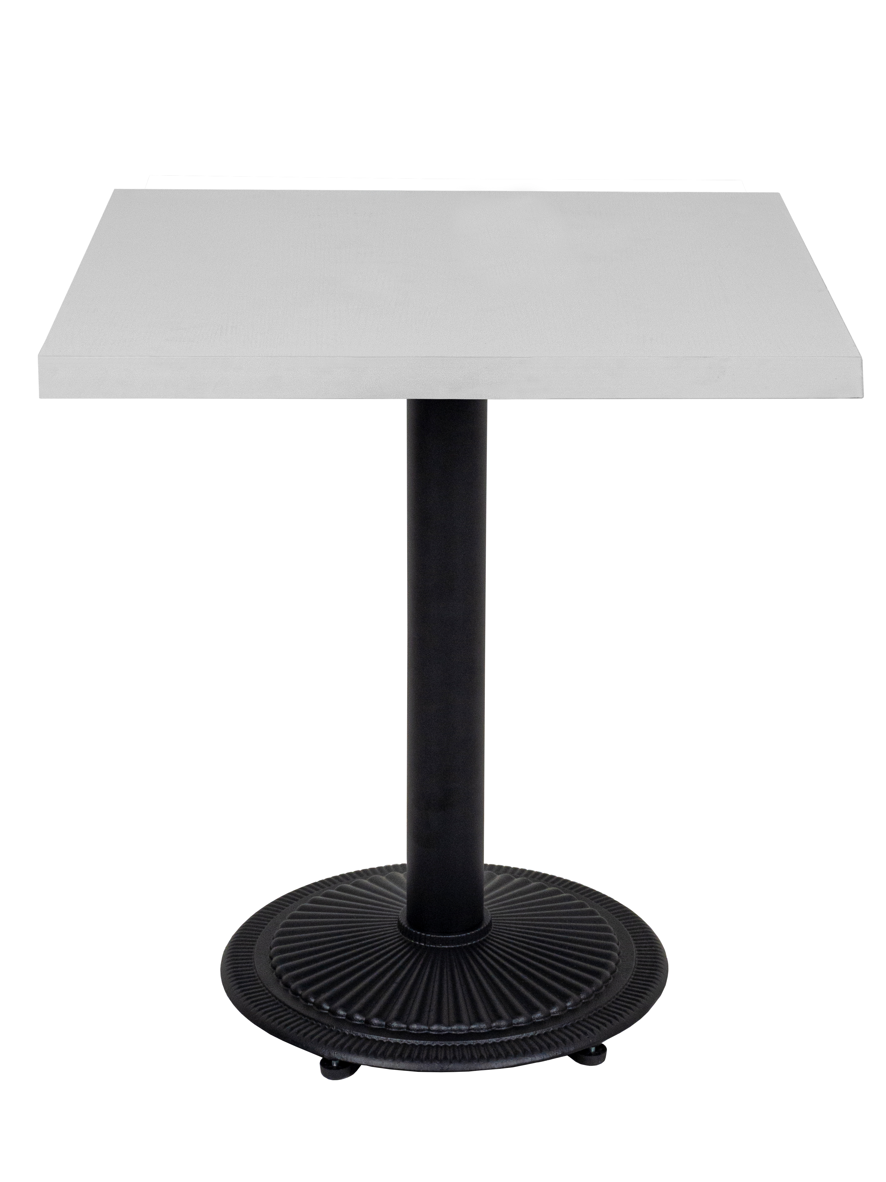 โต๊ะเมลามีน เจมสันขาว 80 ซม.