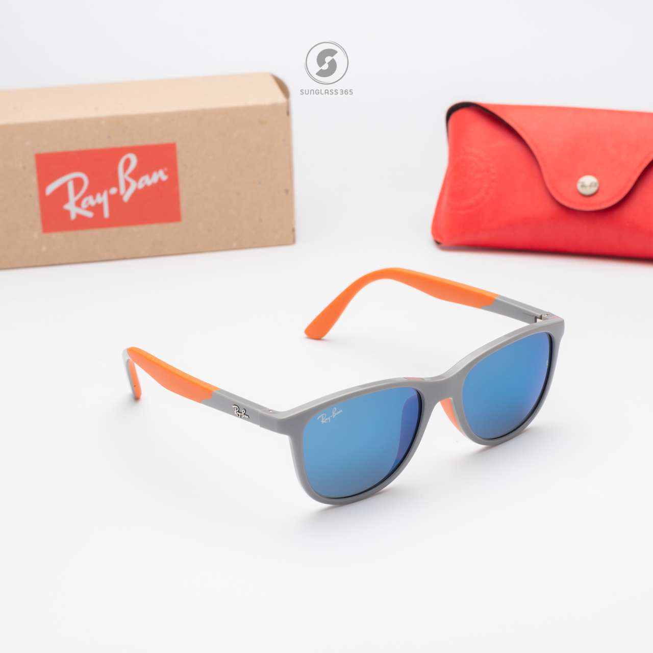 Ray Ban RJ9077SF 713355 Grey on Orange